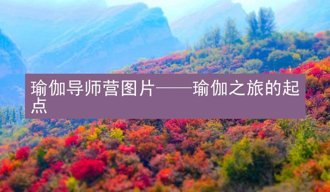 瑜伽导师营图片——瑜伽之旅的起点